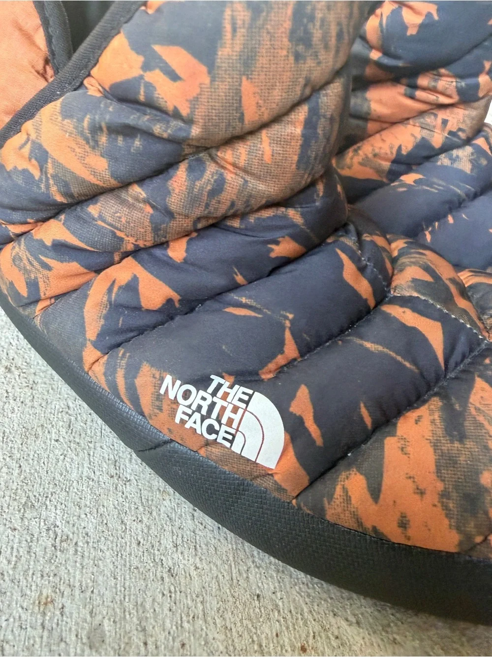 The North Face quilted insulated